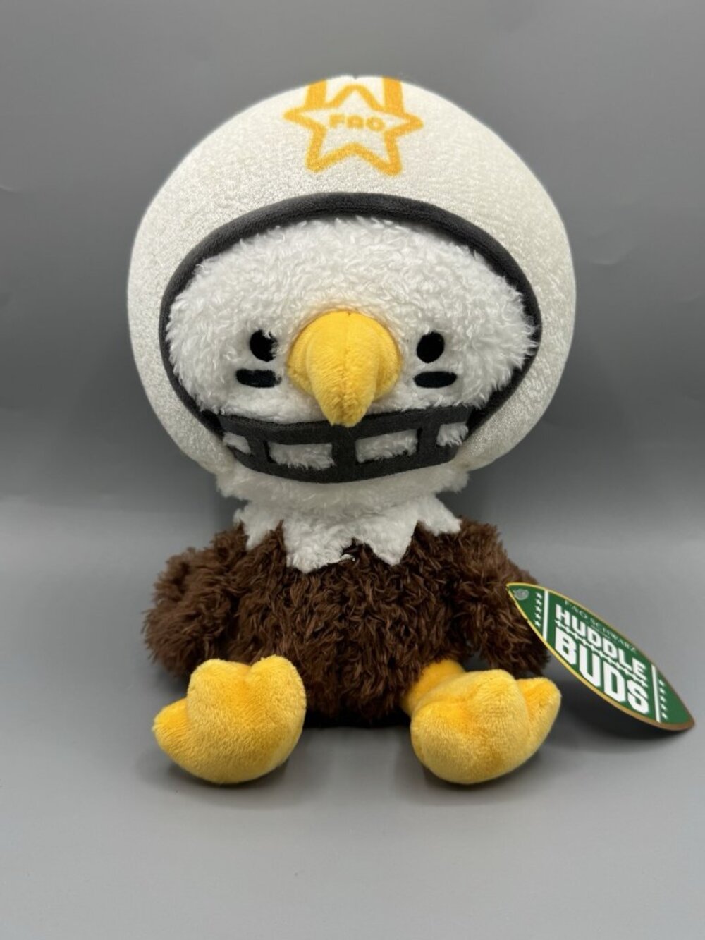 FAO Schwarz Huddle Buds Eagle Plush 9" NEW